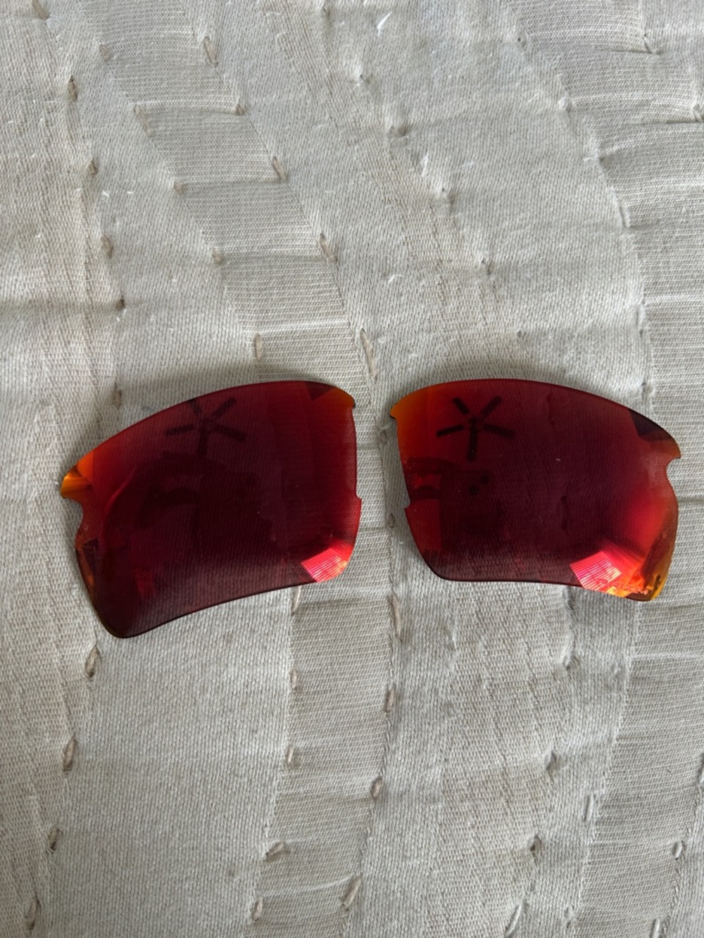 Oakley prizm Replacement Red Mirrored Sunglass Lenses